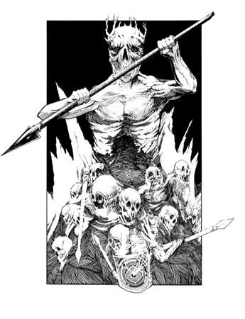 skeleton army